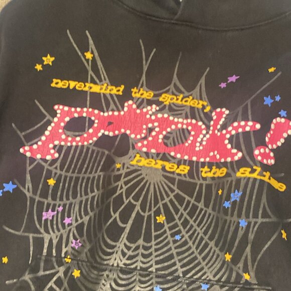 Sp5Der Official Other - Black Sp5der hoodie Size Medium Mens